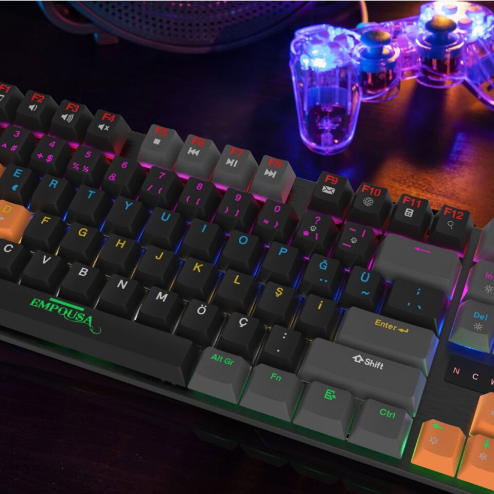 IKG-439 Empousa Red Switch Full Rgb Mechanıcal Keyboard
