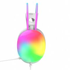 IGK-X8Y Empousa 7.1 Surround Transparan Rgb Led Effect Gaming Kulak Üstü Kulaklık