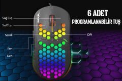 Img-346 Empousa Rgb Macro Keys Professional Gaming Mouse
