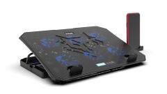 INC-617GMS Empousa Lcd Control Panel 3200RPM 9 ''-17'' Gaming Notebook Soğutucu