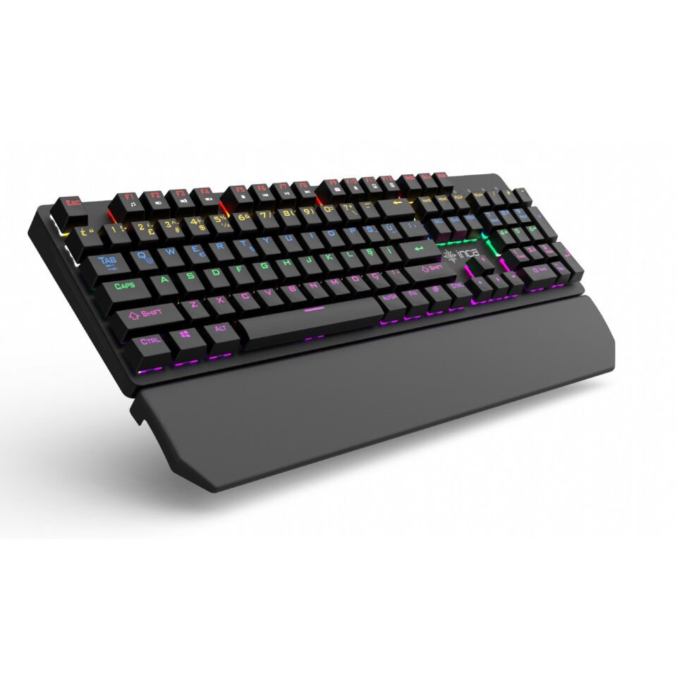 IKG-445 82 Tuş RGB Mekanik Klavye Red Switch | Türkçe Tuş Dizilimi Anti-Ghosting Bilek Destekli