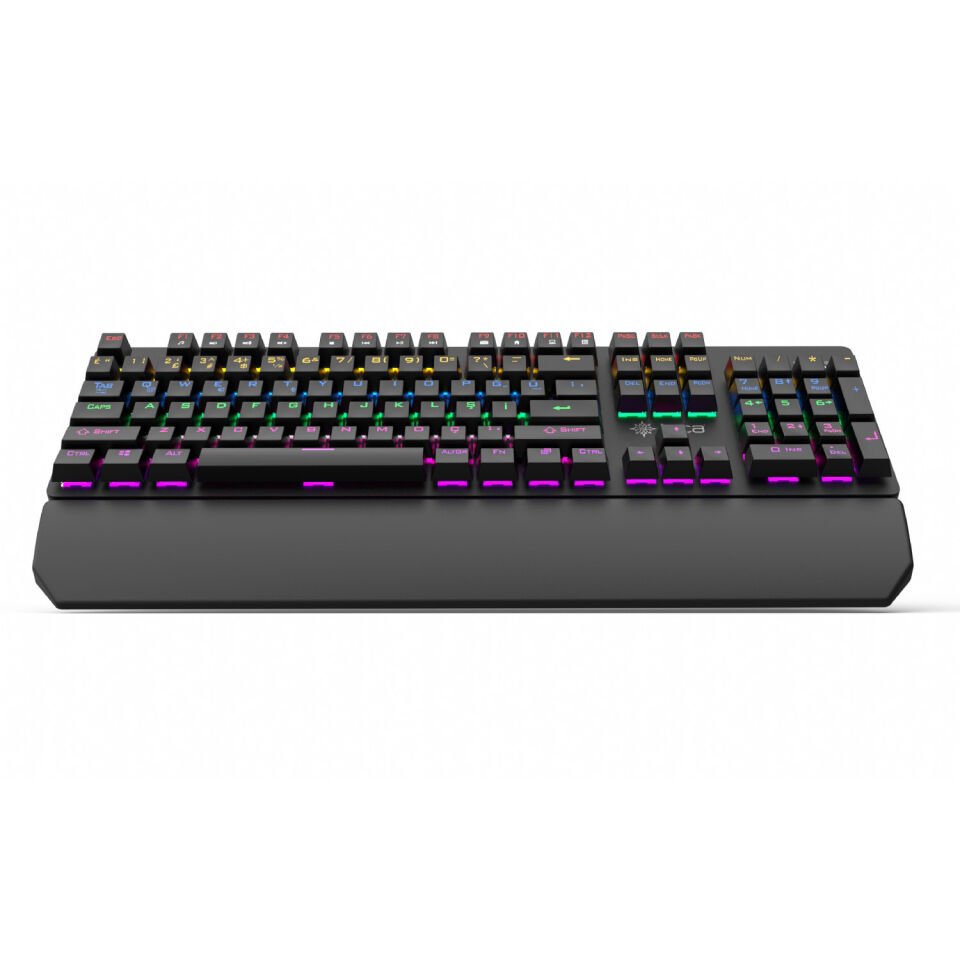 IKG-445 82 Tuş RGB Mekanik Klavye Red Switch | Türkçe Tuş Dizilimi Anti-Ghosting Bilek Destekli