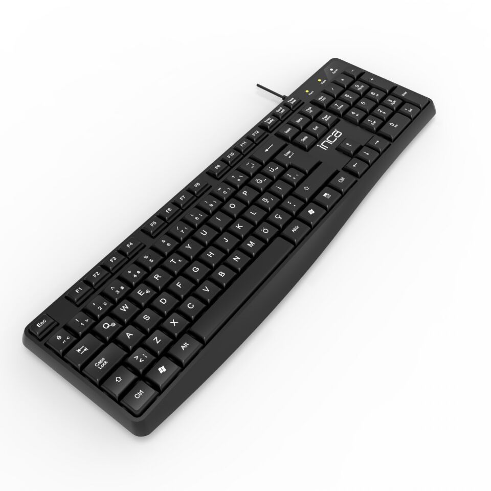 IK-275QU USB Q Yumuşak tuşlu klavye,siyah