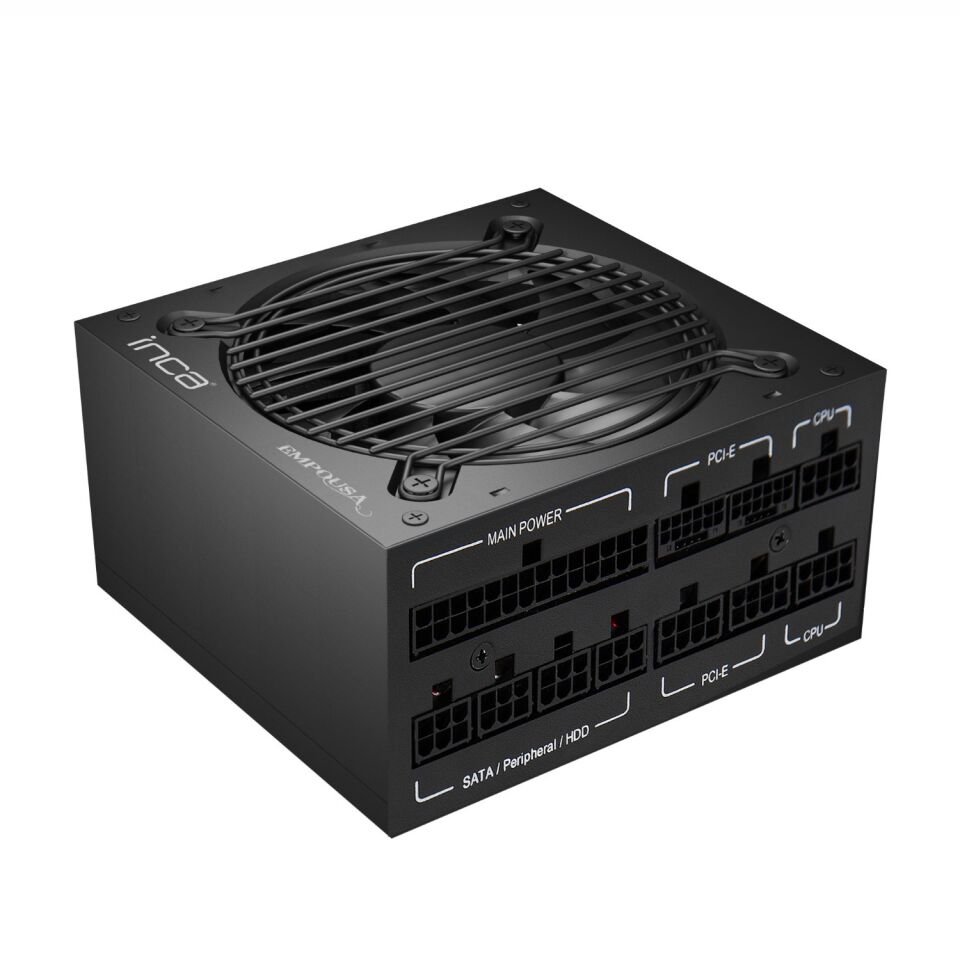 IPS-850XN 850W 80+ Gold ATX 12V V2.3 Güç Kaynağı | Çift +12V Hatlı 120mm Sessiz Fan Tam Koruma Sistemli PSU