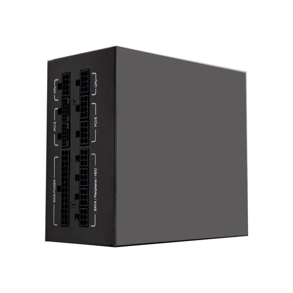 IPS-850XN 850W 80+ Gold ATX 12V V2.3 Güç Kaynağı | Çift +12V Hatlı 120mm Sessiz Fan Tam Koruma Sistemli PSU