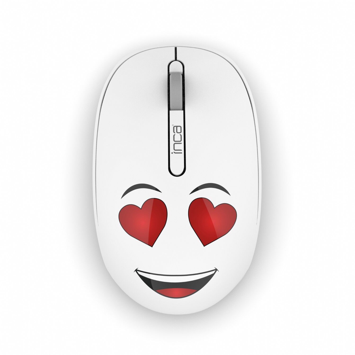 IWM-245 Kablosuz Baskılı Mouse | 1200 DPI 2.4GHz Ergonomik Mouse Beyaz