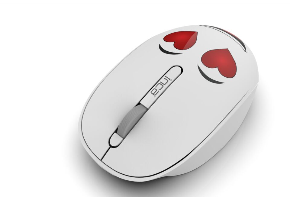 IWM-245 Kablosuz Baskılı Mouse | 1200 DPI 2.4GHz Ergonomik Mouse Beyaz