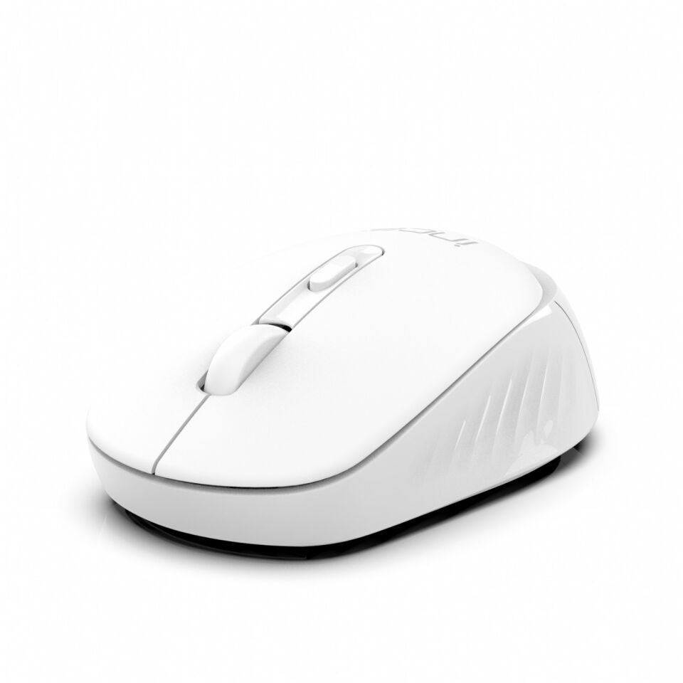 IWM-243R Sessiz Tuşlu 2.4GHz Kablosuz Mouse | 800/1200/1600 DPI, Nano Alıcılı Beyaz