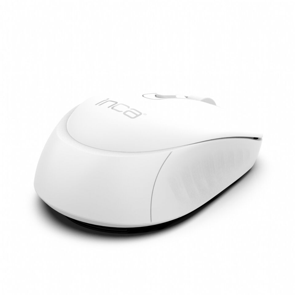 IWM-243R Sessiz Tuşlu 2.4GHz Kablosuz Mouse | 800/1200/1600 DPI, Nano Alıcılı Beyaz