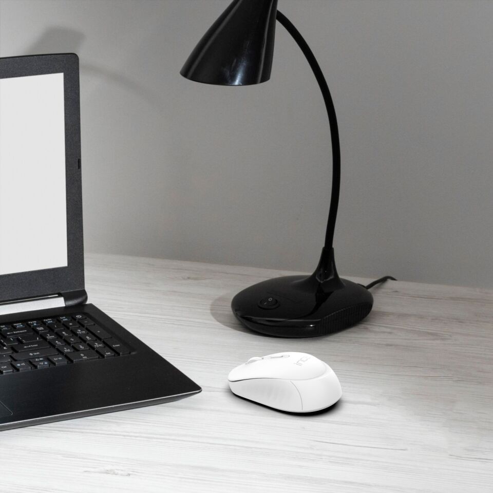 IWM-243R Sessiz Tuşlu 2.4GHz Kablosuz Mouse | 800/1200/1600 DPI, Nano Alıcılı Beyaz
