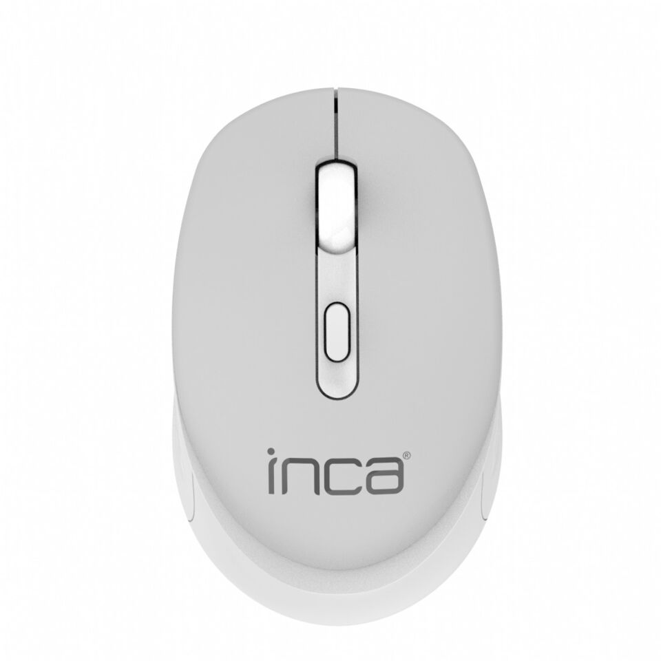 IWM-243R Sessiz Tuşlu 2.4GHz Kablosuz Mouse | 800/1200/1600 DPI, Nano Alıcılı Gri