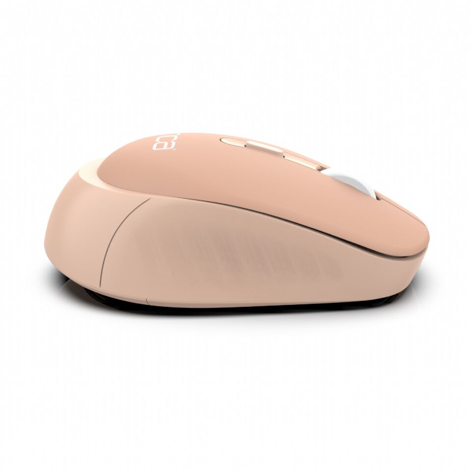 IWM-243R Sessiz Tuşlu 2.4GHz Kablosuz Mouse | 800/1200/1600 DPI, Nano Alıcılı Hardal