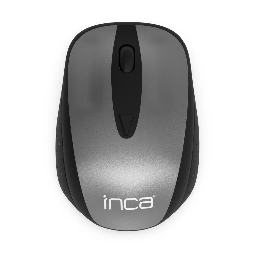IWM-200R 2.4GHz Kablosuz Ergonomik Mouse 1600 DPI | Nano USB Alıcılı Uzun Pil Ömürlü Gri