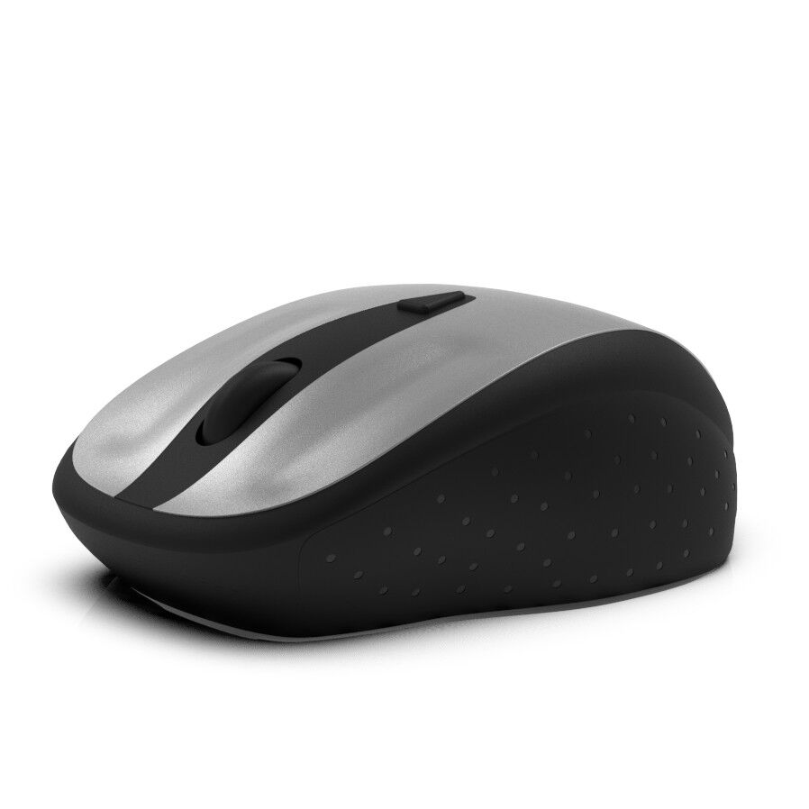 IWM-200R 2.4GHz Kablosuz Ergonomik Mouse 1600 DPI | Nano USB Alıcılı Uzun Pil Ömürlü Gri
