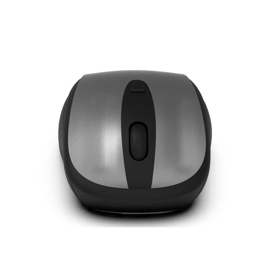 IWM-200R 2.4GHz Kablosuz Ergonomik Mouse 1600 DPI | Nano USB Alıcılı Uzun Pil Ömürlü Gri
