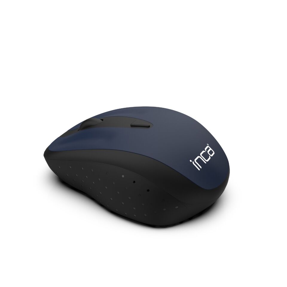 IWM-200R 2.4GHz Kablosuz Ergonomik Mouse 1600 DPI | Nano USB Alıcılı Uzun Pil Ömürlü Lacivert
