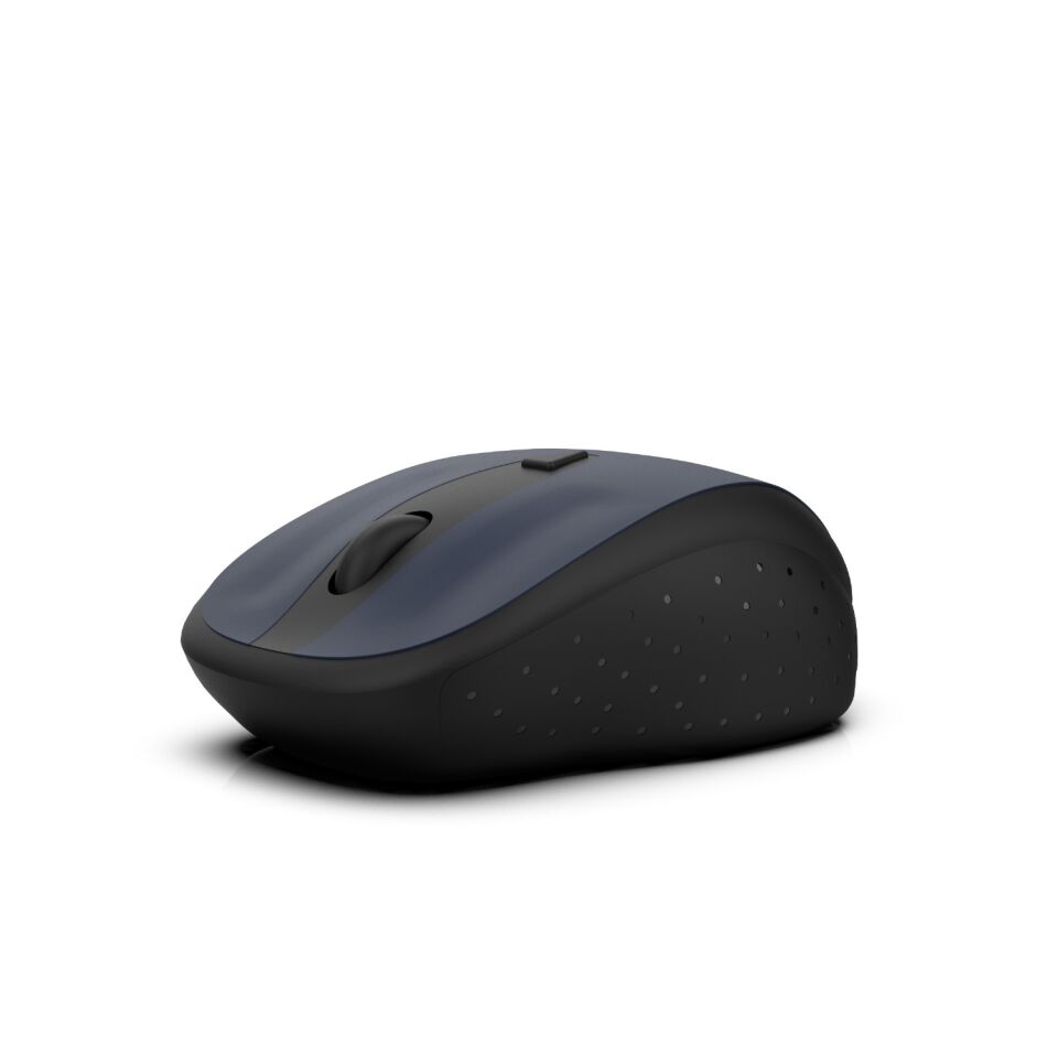 IWM-200R 2.4GHz Kablosuz Ergonomik Mouse 1600 DPI | Nano USB Alıcılı Uzun Pil Ömürlü Lacivert