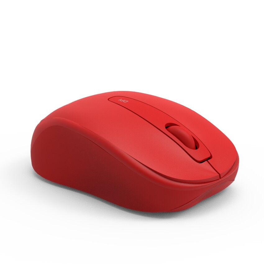 IWM-331R Sessiz Tuş Kablosuz Mouse 1600 DPI | Nano USB Uzun Pil Ömürlü Kırmızı 