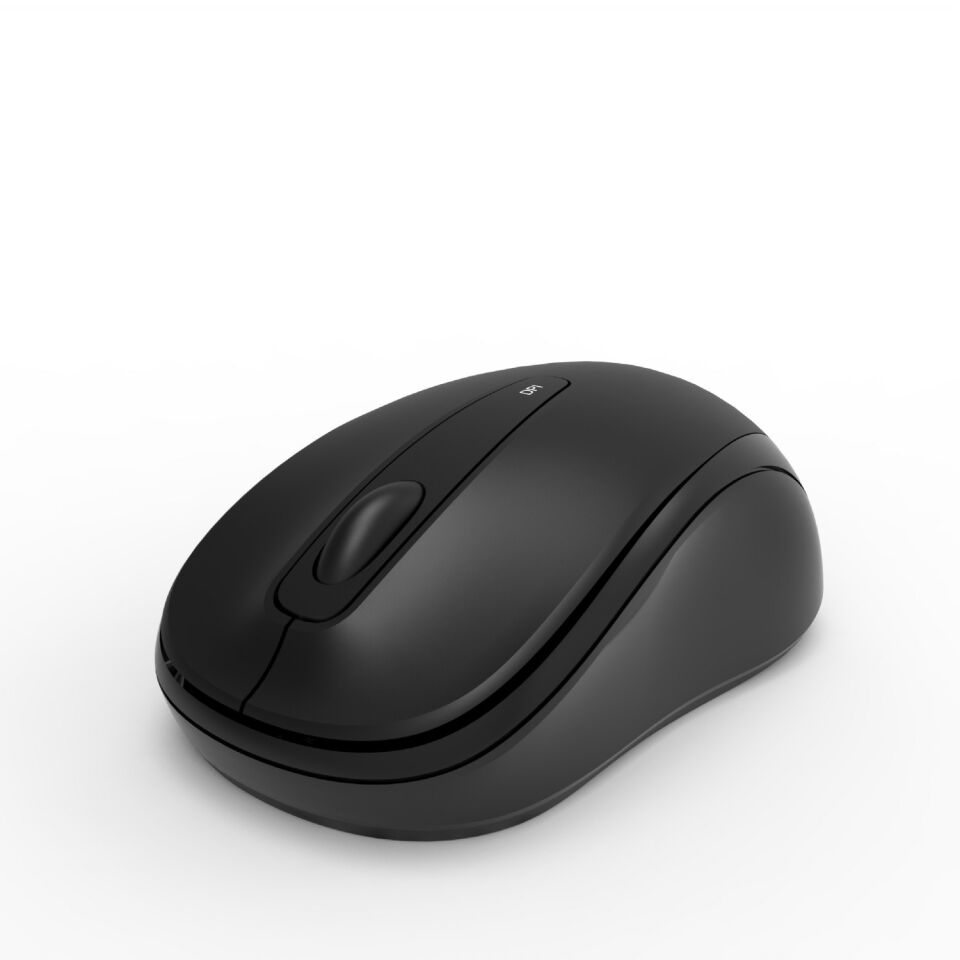 IWM-331R Sessiz Tuş Kablosuz Mouse 1600 DPI | Nano USB Uzun Pil Ömürlü Siyah
