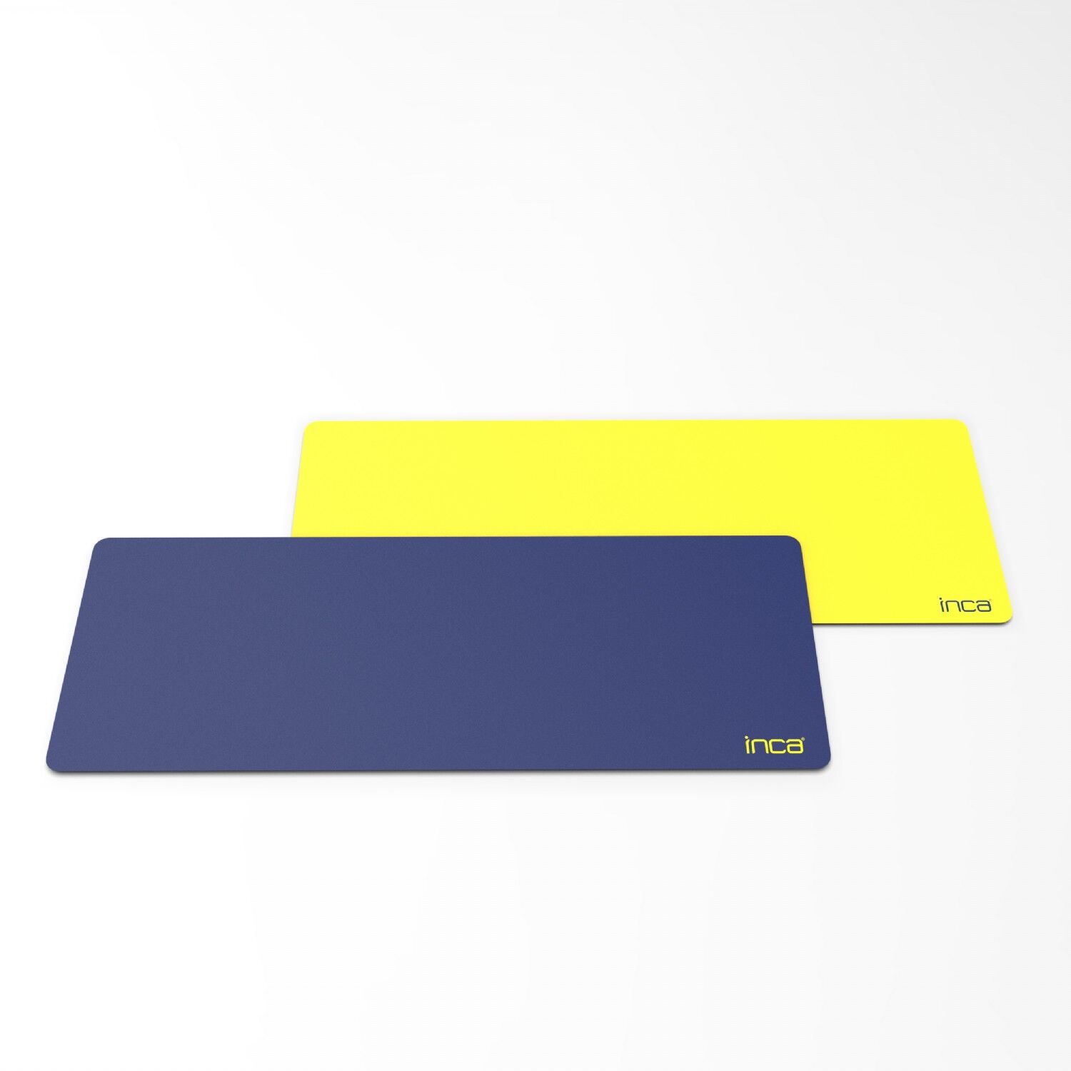 IMP-019 PU Deri Mousepad Çift Taraflı Masa Matı 80x30 Kaymaz Su Geçirmez Lacivert