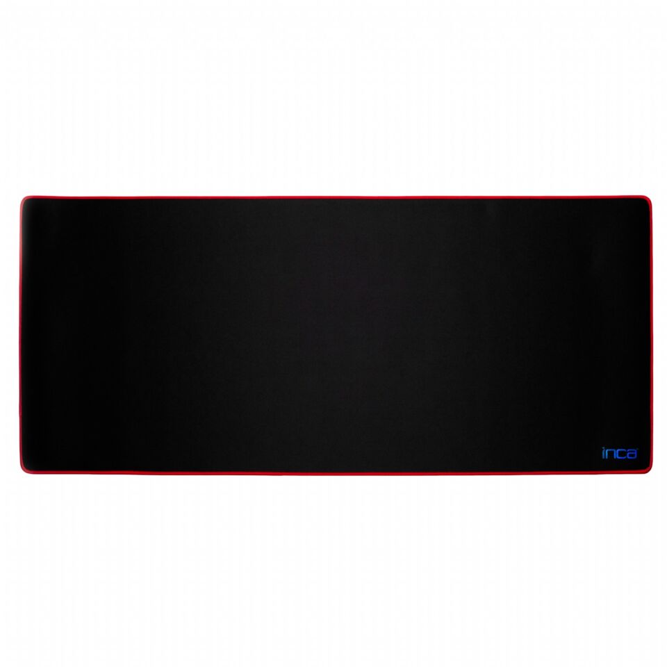 IMP-018 900×400 mm Speed Yüzey Kaymaz Kauçuk Taban Mousepad Kırmızı 