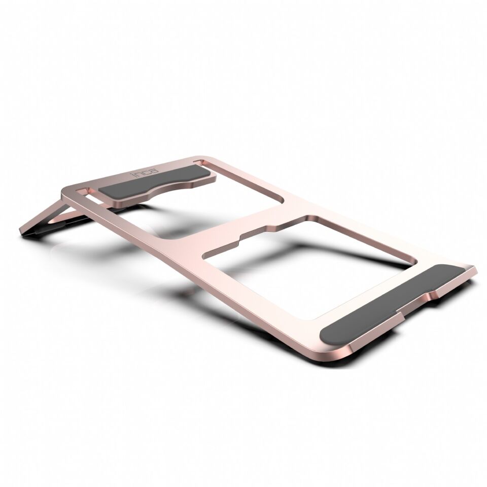 INC-121 UltraSlim Katlanabilir Laptop Standı Pembe