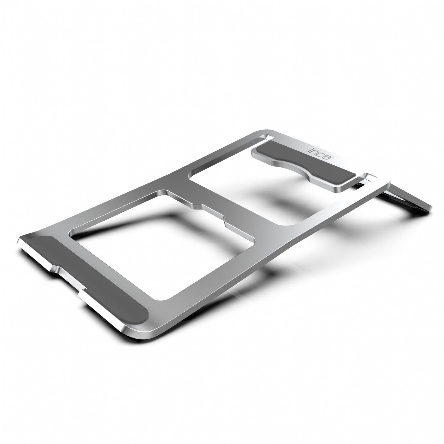 INC-121 UltraSlim Katlanabilir Laptop Standı Gri