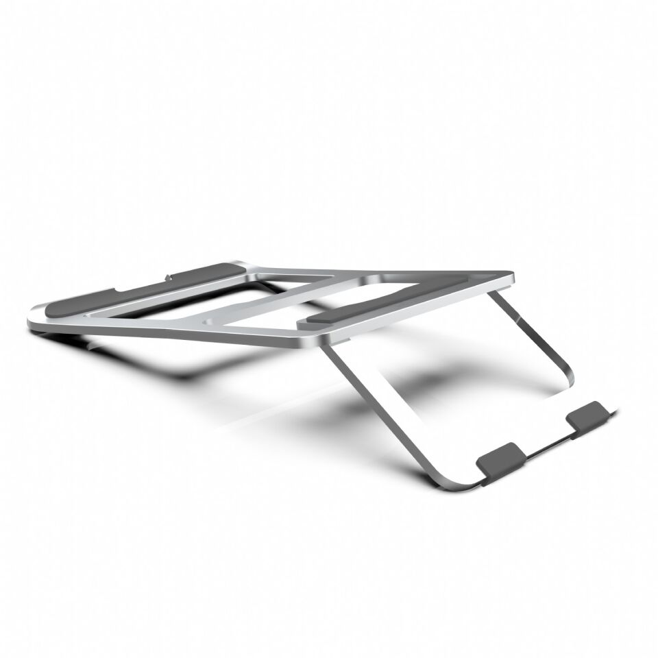 INC-121 UltraSlim Katlanabilir Laptop Standı Gri