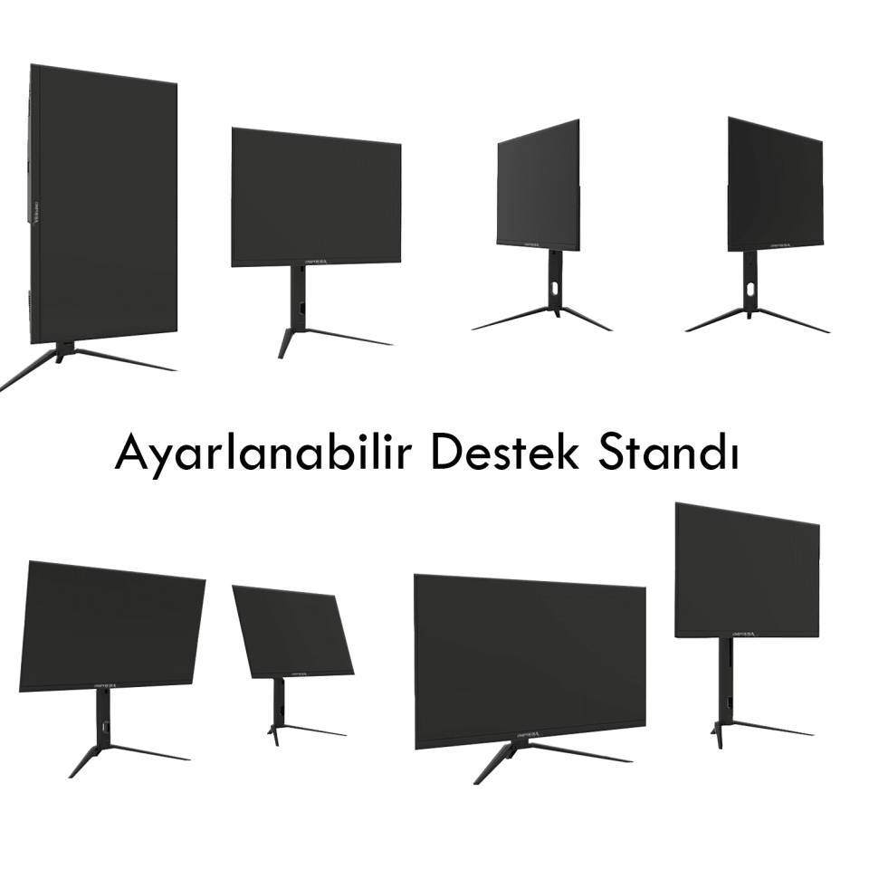 ILM-272KXG 27'' 300Hz 0.5ms QHD IPS 2K Gaming Monitör | HDMI 2.1 2K 1440P VRR Ayarlanabilir Stand