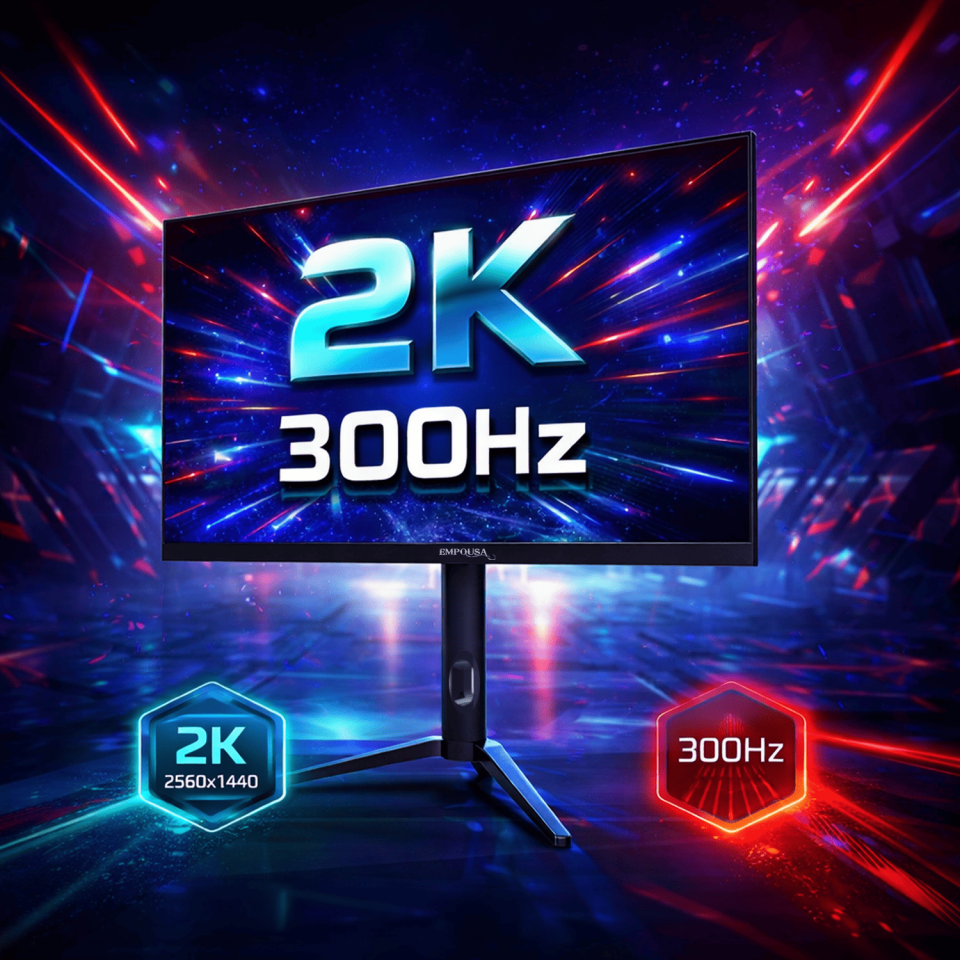 ILM-272KXG 27'' 300Hz 0.5ms QHD IPS 2K Gaming Monitör | HDMI 2.1 2K 1440P VRR Ayarlanabilir Stand